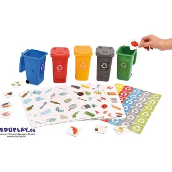 omalovánky Učíme se třídit odpad