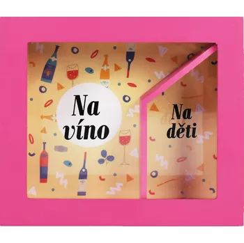 Pokladnička Duo pokladnička - Na děti/Na víno