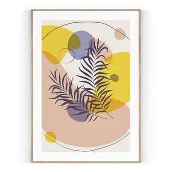 Plakát Plakát / Obraz Minimal Pololesklý saténový papír S bílým okrajem A4 - 21 x 29,7 cm