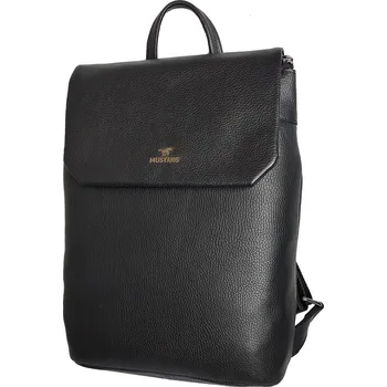 Městský batoh Mustang 55.109600 kožený batoh černý