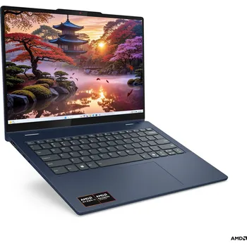 Notebook Lenovo IdeaPad 5 2-in-1/14AKP10/AI 5 340/14"/WUXGA/T/16GB/1TB/AMD int/W11H/Blue/2R