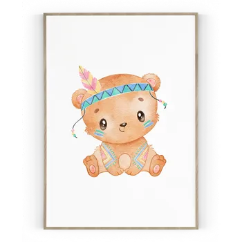 Plakát Plakát / Obraz Boho 30 x 40 cm Pololesklý saténový papír