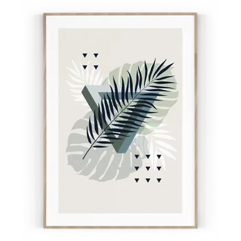 Plakát Plakát / Obraz Minimal Pololesklý saténový papír S bílým okrajem A4 - 21 x 29,7 cm