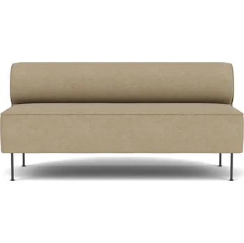 Pohovka Audo Copenhagen, Modulární pohovka Eave Bouclé na černých ocelových nožkách 165 cm béžová - Formadore