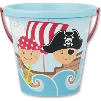 plyšák Androni Kyblík piráti modrý - průměr 17 cm