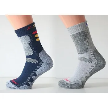 Pánské ponožky Ponožky froté Trek THERMO 39-41 Modrá