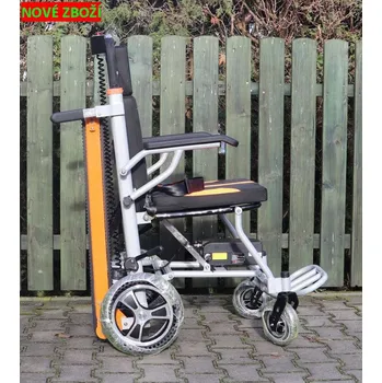 Pohybový přístroj Pásový schodolez s integrovaným vozíkem.