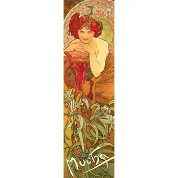 Záložka Záložka Alfons Mucha – Smaragd