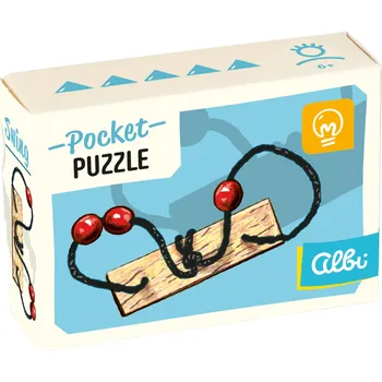 Desková hra Mini hlavolam - Prkénko s kuličkami 5/5