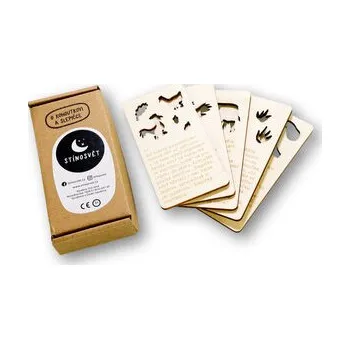 Pohádka O kohoutkovi a slepičce Prosvěcovací kartičky