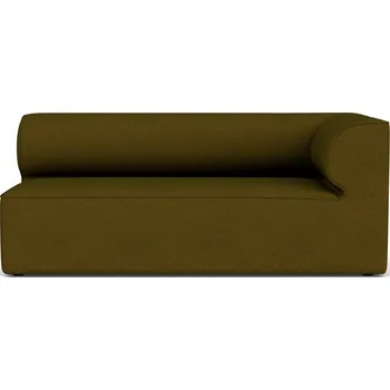 Audo Copenhagen, Levý rohový modul Eave 86 x 172 cm tmavě zelený - Formadore