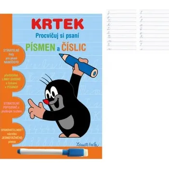 Bystrá hlava Krtek 2 - Procvičuj si psaní písmen a číslic