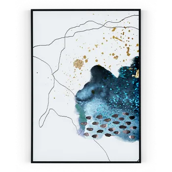 Plakát Plakát / Obraz Goldi Pololesklý saténový papír S bílým okrajem A4 - 21 x 29,7 cm