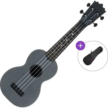 Ukulele Pasadena WU-21G1-BK SET Gray Sopránové ukulele