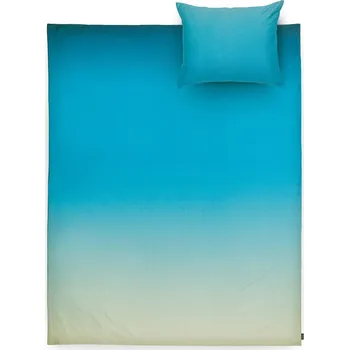 Povlečení Foonka, Povlečení Summer Aqua jednoduché s povlakem na polštář 70 x 80 cm 150 x 200 cm - Formadore