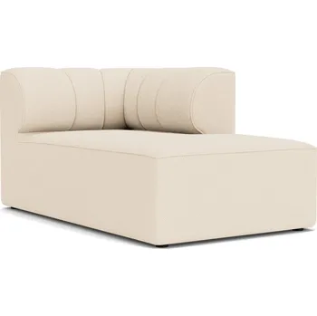 Pohovka Audo Copenhagen, Pravostranná lenoška k modulární pohovce Eave Seamline 86 x 142 cm krémová - Formadore