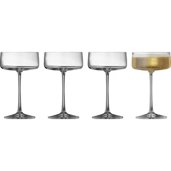Sklenice LyngbyGlas, Sklenice na šampaňské Zero 260 ml 4 ks - Formadore