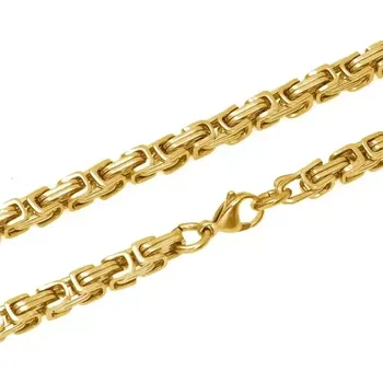 Náramek Náramek ocel královská vazba 6mm 64034 délka 19 cm