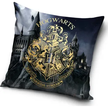 Polštář Dětský polštářek Harry Potter Erb Bradavické školy