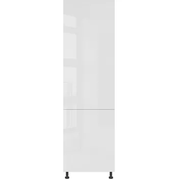 Kuchyňská skříňka Black red white K10-D4STW-60/207 dolní skříňka s vnitřními zásuvkami kuchyně Top Line Zvolte stranu: levé provedení, Barva korpusu skříněk: Černá mat, Zvolte barvu dvířek: Bílá lesk