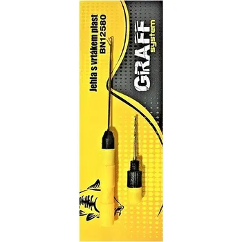 Graff Jehla s vrtákem plast Žlutá 2 ks