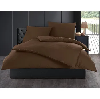 Povlečení Bavlněné povlečení Color Hnědé