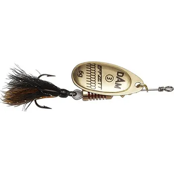 Umělá nástraha Effzett Standard Spinner Dressed, 2 × 4 g Velikost 2 Gold