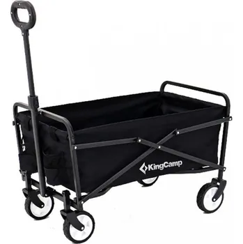 Zahradní vozík King Camp Quartz Wagon 80 l černý