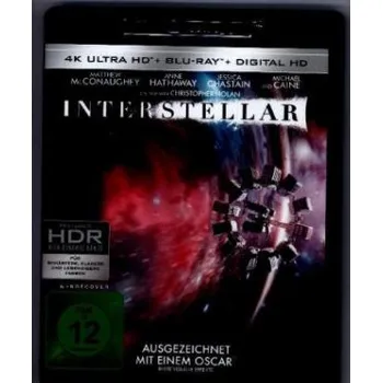 Blu-ray film Interstellar 4K, 1 UHD-Blu-ray – Christopher Nolan,Matthew McConaughey,Anne Hathaway,Jessica Chastain (DE)