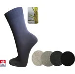 Ponožky pánské oblekové BAMBUS 45-47 Černá