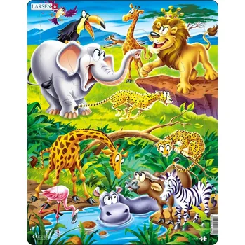 Puzzle MAXI - Safari/18 dílků