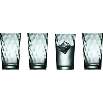 Sklenice LyngbyGlas, Nápojové skleničky Vienna 450 ml zelené 4 ks - Formadore