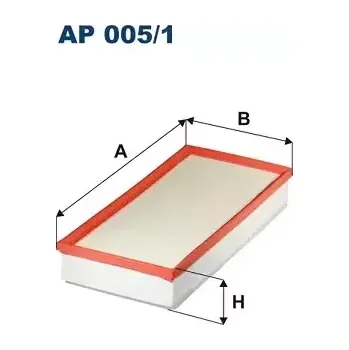 Autodíl FILTRON Vzduchový filtr FI AP005/1
