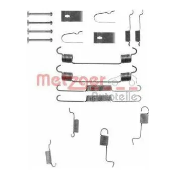 Brzdová čelist METZGER Sada příslušenství brzdové čelisti MTG 105-0742