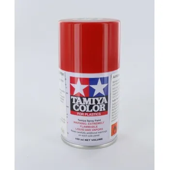 Barva ve spreji Tamiya (TS86) Tamiya barva ve spreji Brilliant Red (100ml)