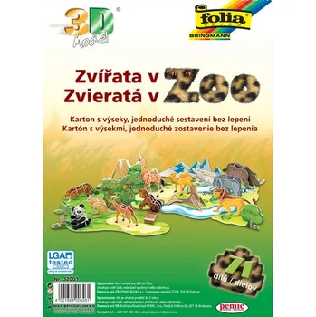 Bystrá hlava 3D model Zvířata v ZOO