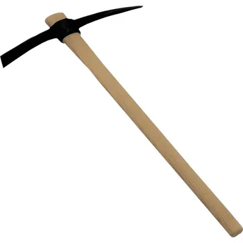 Krumpáč Toptrade Krumpáč 1500 g, černý lak, s dřevěnou násadou