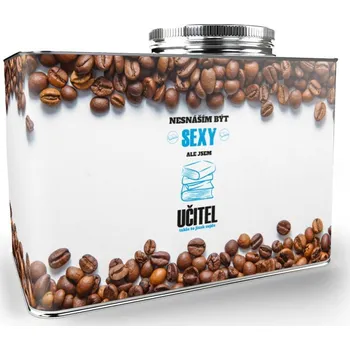 Káva Sablio Dárková káva Nesnáším být sexy, ale jsem učitel - 250g