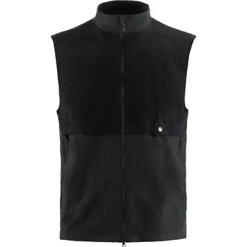 Pánská vesta vesta cyklistická pánská FJÄLLRÄVEN Hoja Adventure Vest M Black - XS