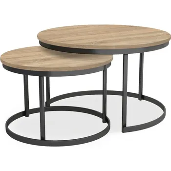 Konferenční stolek STK M3 - konferenční stůl Barva: bílá, Rozměry: 50 cm/75 cm/58 cm/