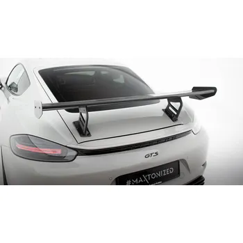 Tuning Uhlíkový spojler s vnitřními podpěrami V2 Porsche 718 Cayman 982c