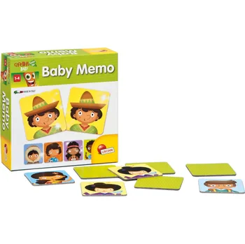 Desková hra Carotina baby: Baby Memo - pexeso