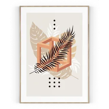 Plakát Plakát / Obraz Minimal 30 x 40 cm Pololesklý saténový papír S bílým okrajem