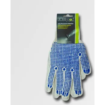 Pracovní rukavice OSTATNÍ Rukavice s PVC terčíky Plover | velikost 10"