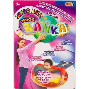 plyšák Jumbo míč mramorový