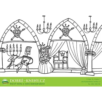 omalovánky Omalovánky s postavičkou Booky