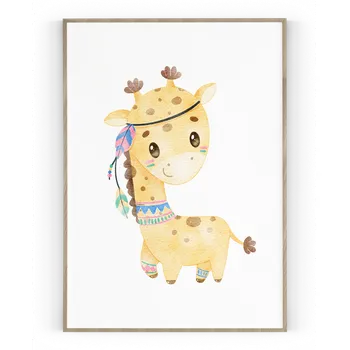 Plakát Plakát / Obraz Boho Pololesklý saténový papír A4 - 21 x 29,7 cm