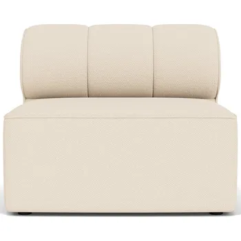 Pohovka Audo Copenhagen, Středový modul modulární pohovky Eave Seamline 86 x 86 cm krémový - Formadore