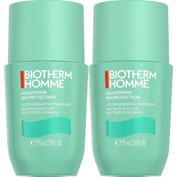 Tělová kosmetika Biotherm Sada kuličkových antiperspirantů Homme Aquapower + 2 měsíce na vrácení zboží