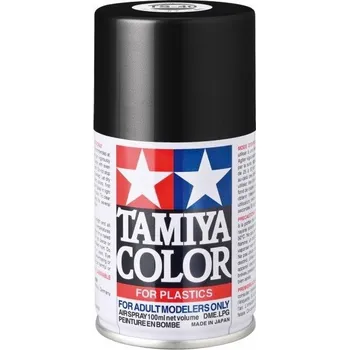 Barva ve spreji Tamiya (TS40) Tamiya barva ve spreji Metallic Black (100ml)
